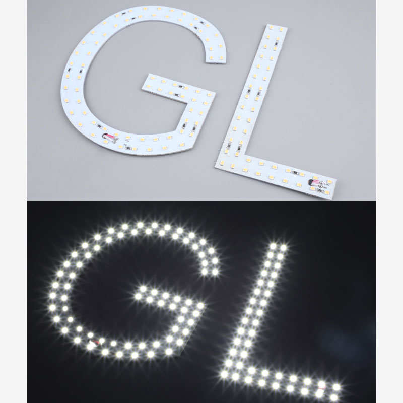 Reklam Arkadan Aydınlatmalı LED Sert Şerit