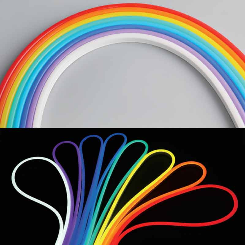 Renk Akışı LED Neon Işık
