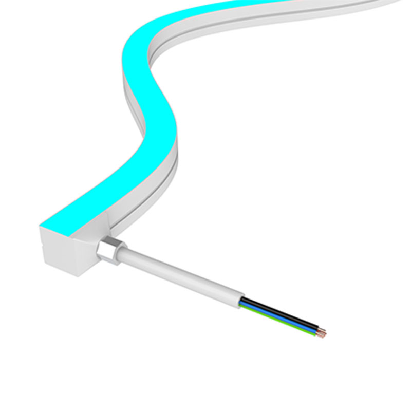 Beyaz Silikon Esnek LED Neon Kanal